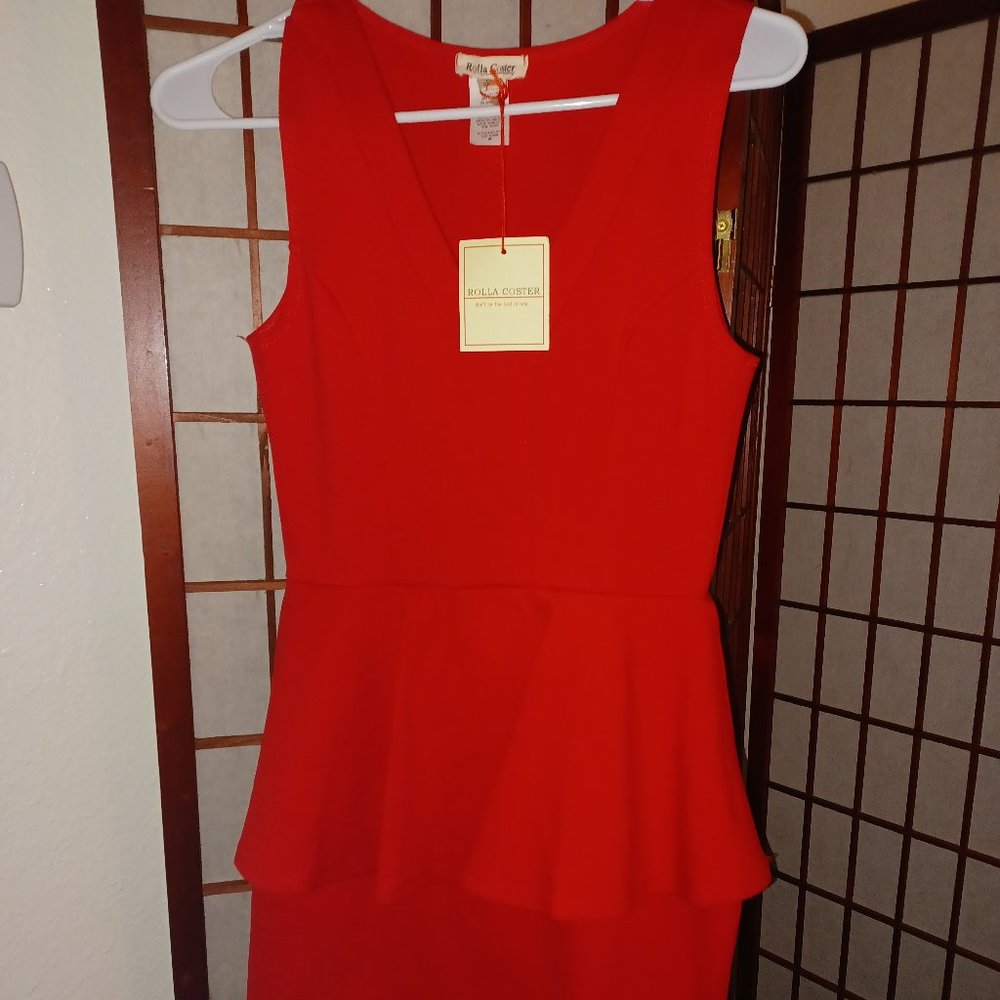 Red Midi Dress